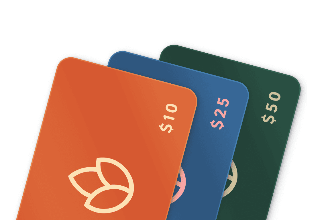 Default Bonfire gift card design