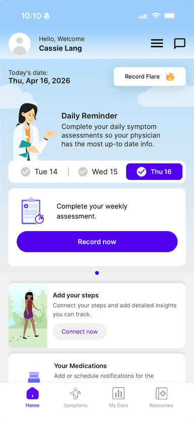 Rheumera mobile app